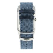 2025 Jaeger LeCoultre Reverso Steel Silver & Blue Dial 28mm Manual Wind Q3988481