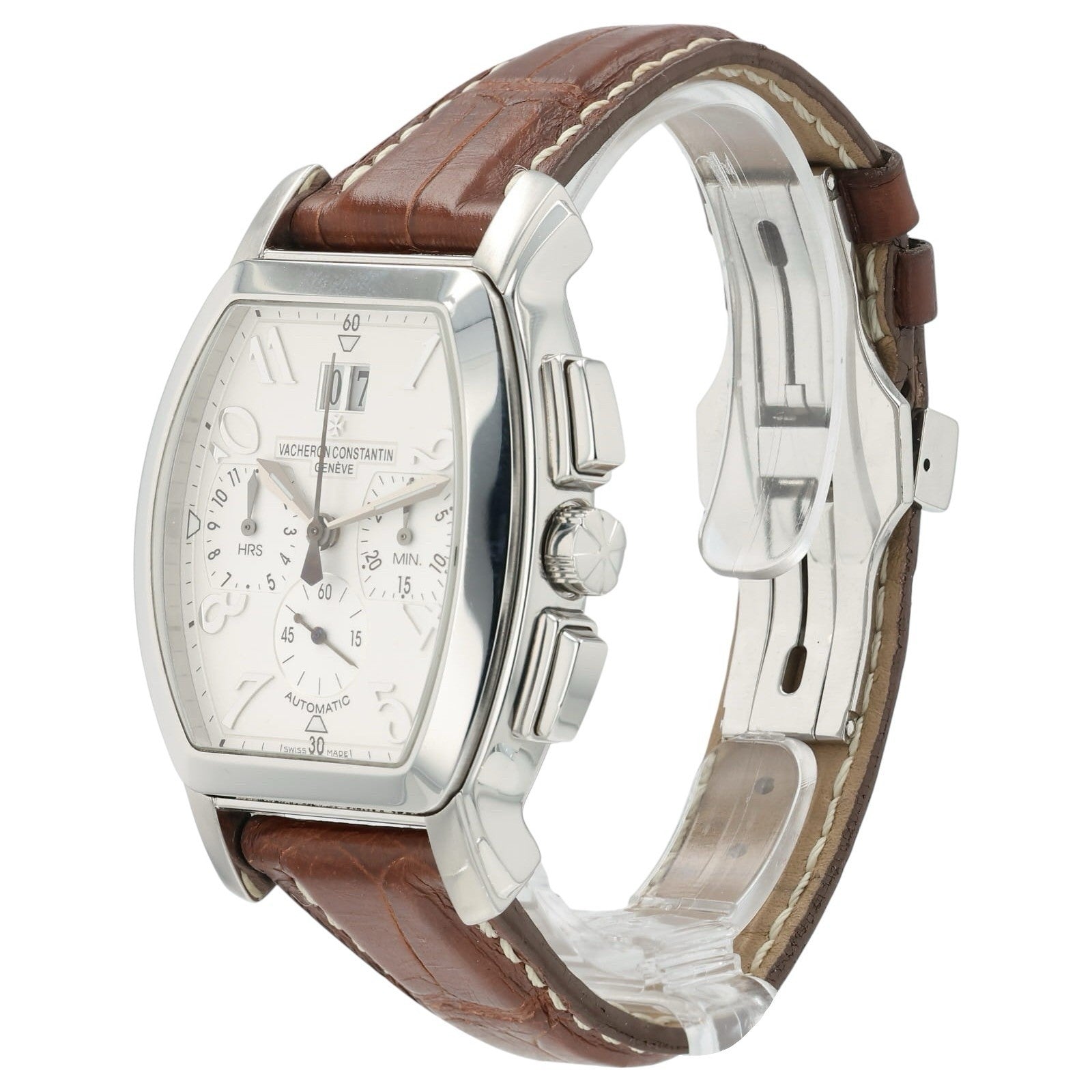 Vacheron Constantin Silver Dial Stainless Steel 37x40mm Automatic Men’s Watch