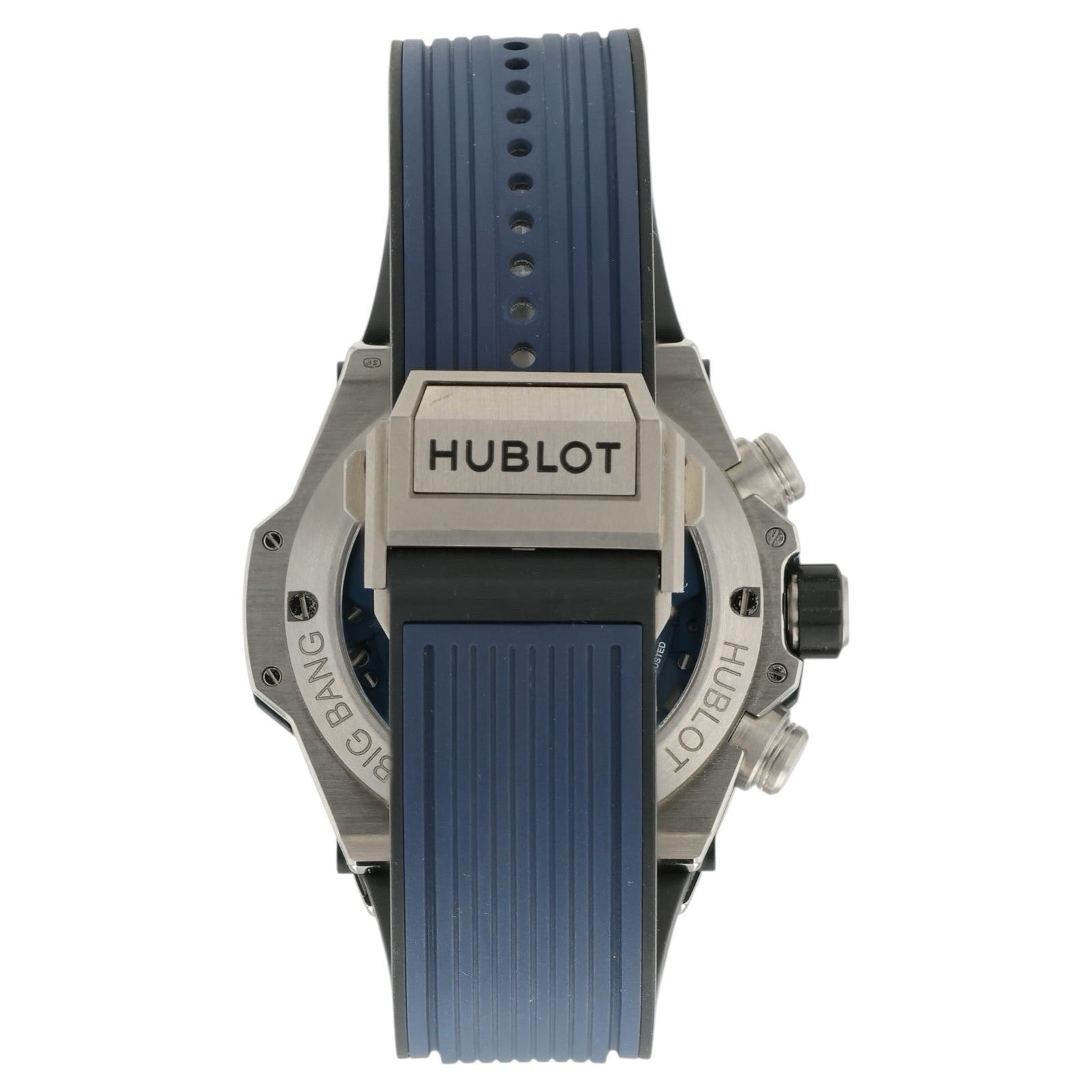 Hublot Big Bang Unico Blue Dial Titanium 42mm Automatic Mens 441.NL.5171.RX