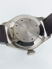 IWC Big Pilot 18k White Gold Grey Dial 46mm Automatic Mens Watch IW500402