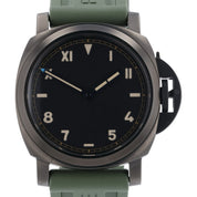 Panerai Luminor Black Dial Titanium 44mm Manual Wind Men’s Watch PAM00779
