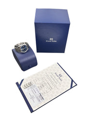 Grand Seiko Heritage Blue Dial Stainless Steel 40mm Automatic Mens Watch SBGH353