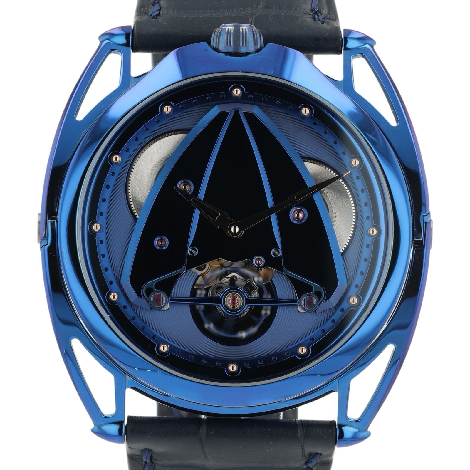 De Bethune Kind Of Blue Titanium Blue Dial 43mm Manual Wind Men’s Watch DB28XPB