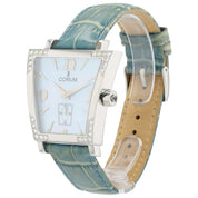 Corum Trapeze Mother of Pearl Dial Steel 35x40mm Quartz Ladies Watch 106.405.47