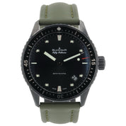Blancpain Fifty Fathoms Ceramic Black Dial 43mm Automatic Men’s Watch 5000 0130