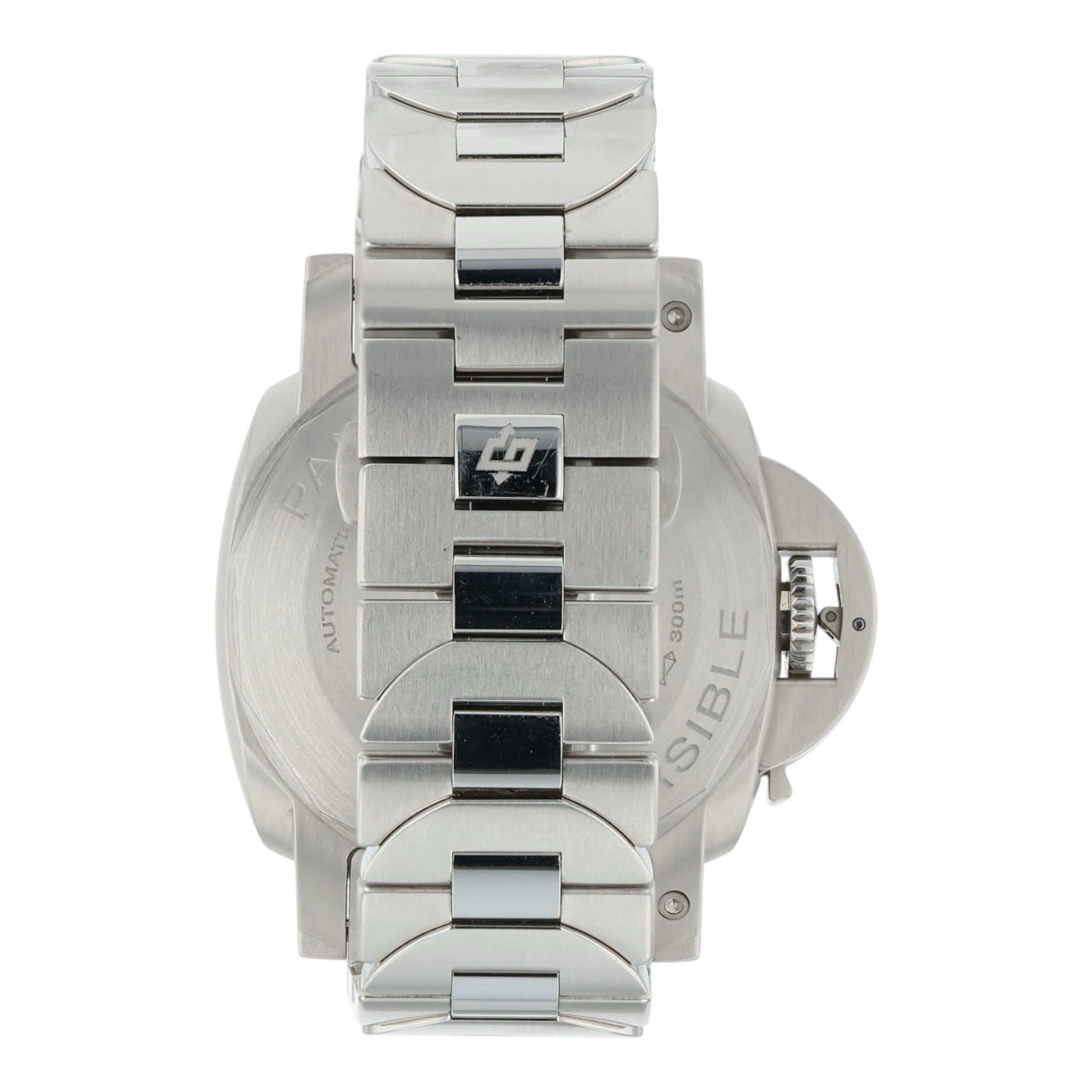 Panerai Submersible Stainless Steel Blue Dial 42mm Automatic Mens Watch PAM0168