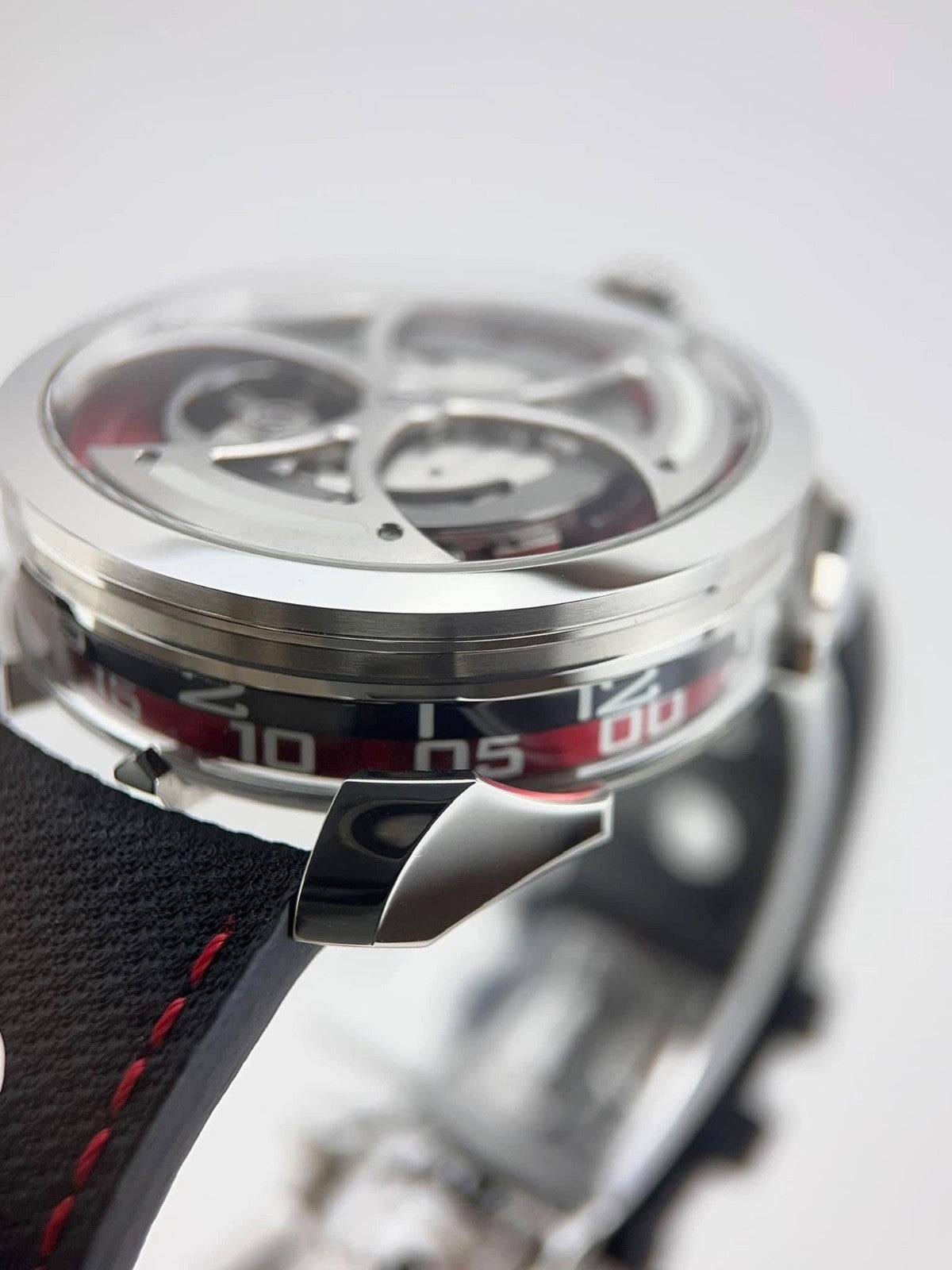 MB&F M.A.D 1 Stainless Steel Red Dial 42mm Automatic Movement Mens Edition 1