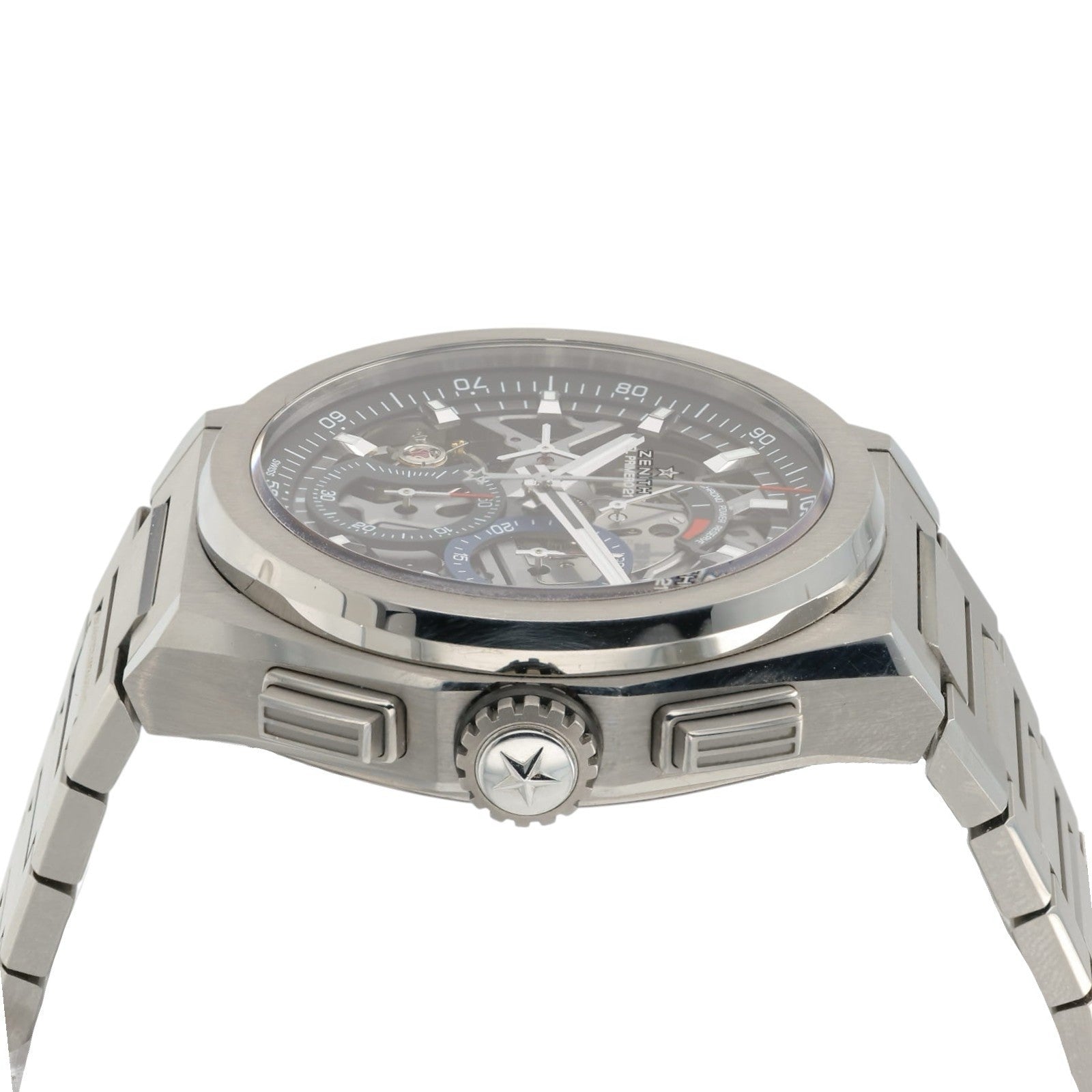 Zenith Defy El Primero Skeleton Dial Titanium 44mm Auto Men’s Watch 95.9000.9004