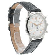 Jaeger-LeCoultre Master Control Steel Silver Dial 34mm Quartz Mens 145.8.31