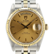 Tudor Prince Date Day Champagne Dial Steel & Gold 36mm Automatic Men’s 76213