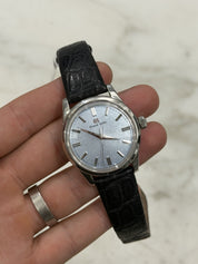Grand Seiko Elegance Stainless Steel Blue Dial 37.3mm Watch SBGW283