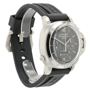 Panerai Luminor GMT Black Dial Stainless Steel 44mm Manual Wind Mens PAM00275