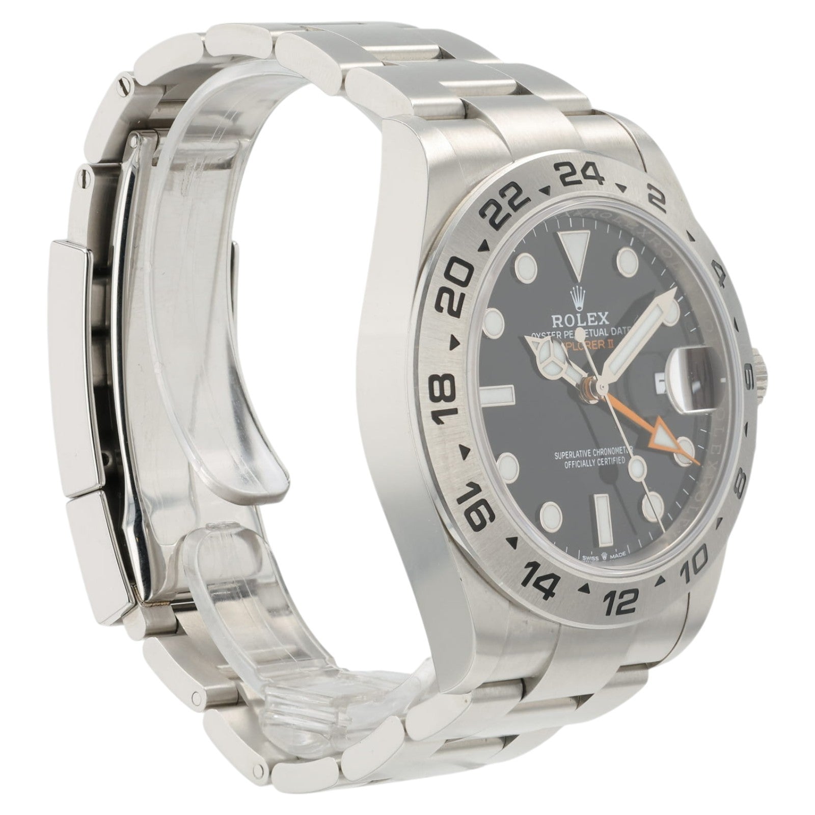 Rolex Explorer II Black Dial Stainless Steel 42mm Automatic Mens Watch 226570