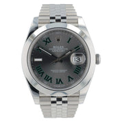 Rolex Datejust Stainless Steel Grey Dial 41mm Automatic Movement Men’s 126300