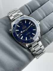 NEW Omega Seamaster Planet Ocean Steel 43.5 Blue Dial Watch 215.30.44.21.03.001￼