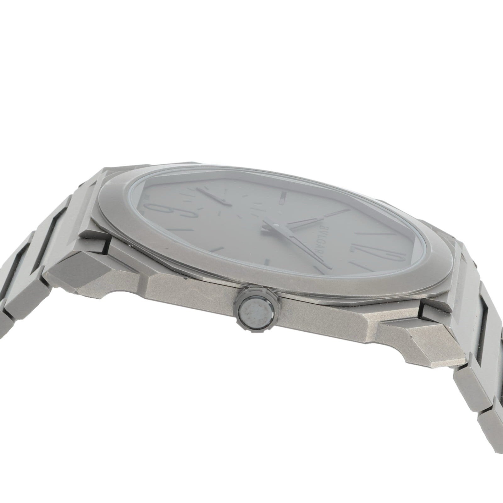 Bvlgari Octo Finissimo Titanium Grey Dial 40mm Automatic Men's Watch BGO40TXT