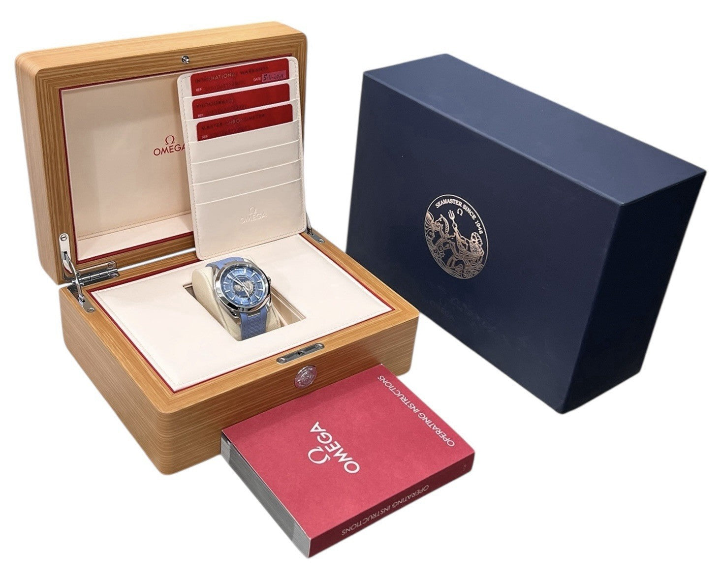 Omega Seamaster Worldtimer Summer Blue Dial 43mm Automatic 220.10.43.22.03.002