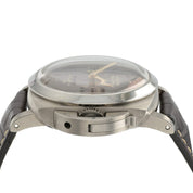 Panerai Luminor GMT Brown Dial Titanium 47mm Manual Wind Men’s Watch PAM00656
