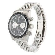 Tudor Black Bay Chrono Stainless Steel Black Dial 41mm Automatic Mens 79360