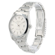 Rolex Date Silver Dial Stainless Steel 34mm Automatic Movement Men’s Watch 15000
