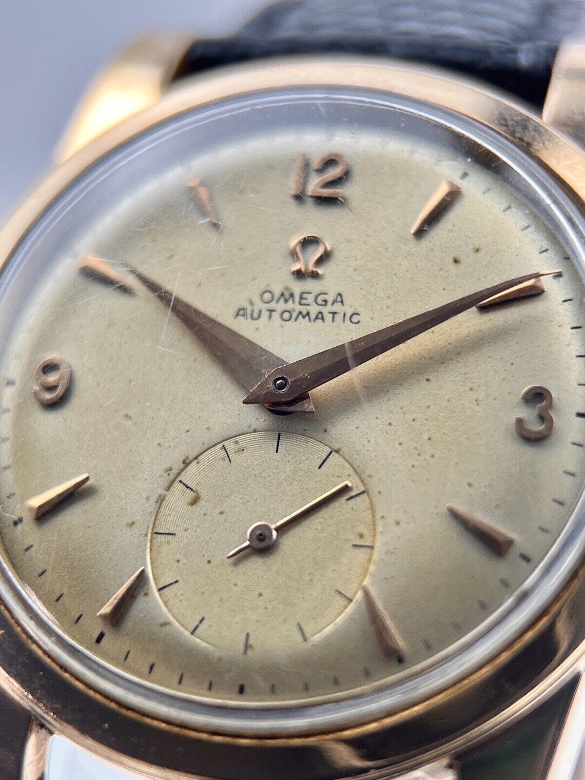 Omega Seamaster 2518 Chronometer 343 Vintage Automatic 18k