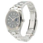 Rolex Datejust Black Dial Stainless Steel 41mm Automatic Movement Mens 126334