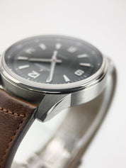 Jaeger-LeCoultre Stainless Steel Black Dial 41mm Automatic Mens Watch Q9008471