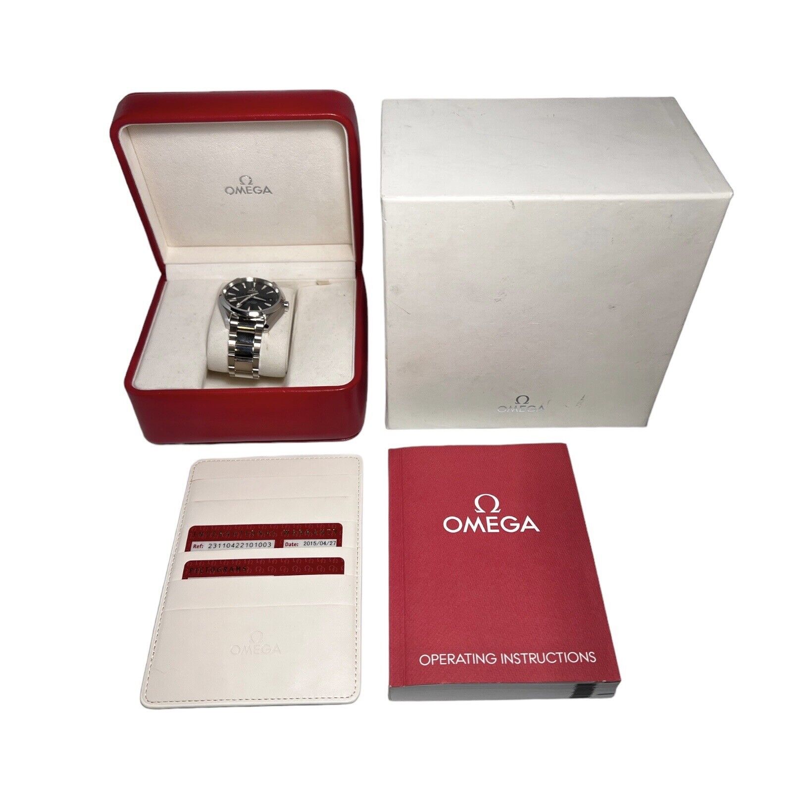 Omega Seamaster Aqua Terra Black Dial 41mm 231.10.42.21.01.003 Box & Papers