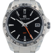 Grand Seiko Sport Stainless Steel Black Dial 39mm Quartz Movement Mens SBGN003