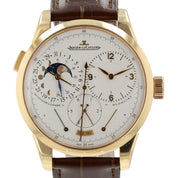 LeCoultre Duometre Silver Dial 18k Rose Gold 40.5mm Manual Men’s Watch Q6042521