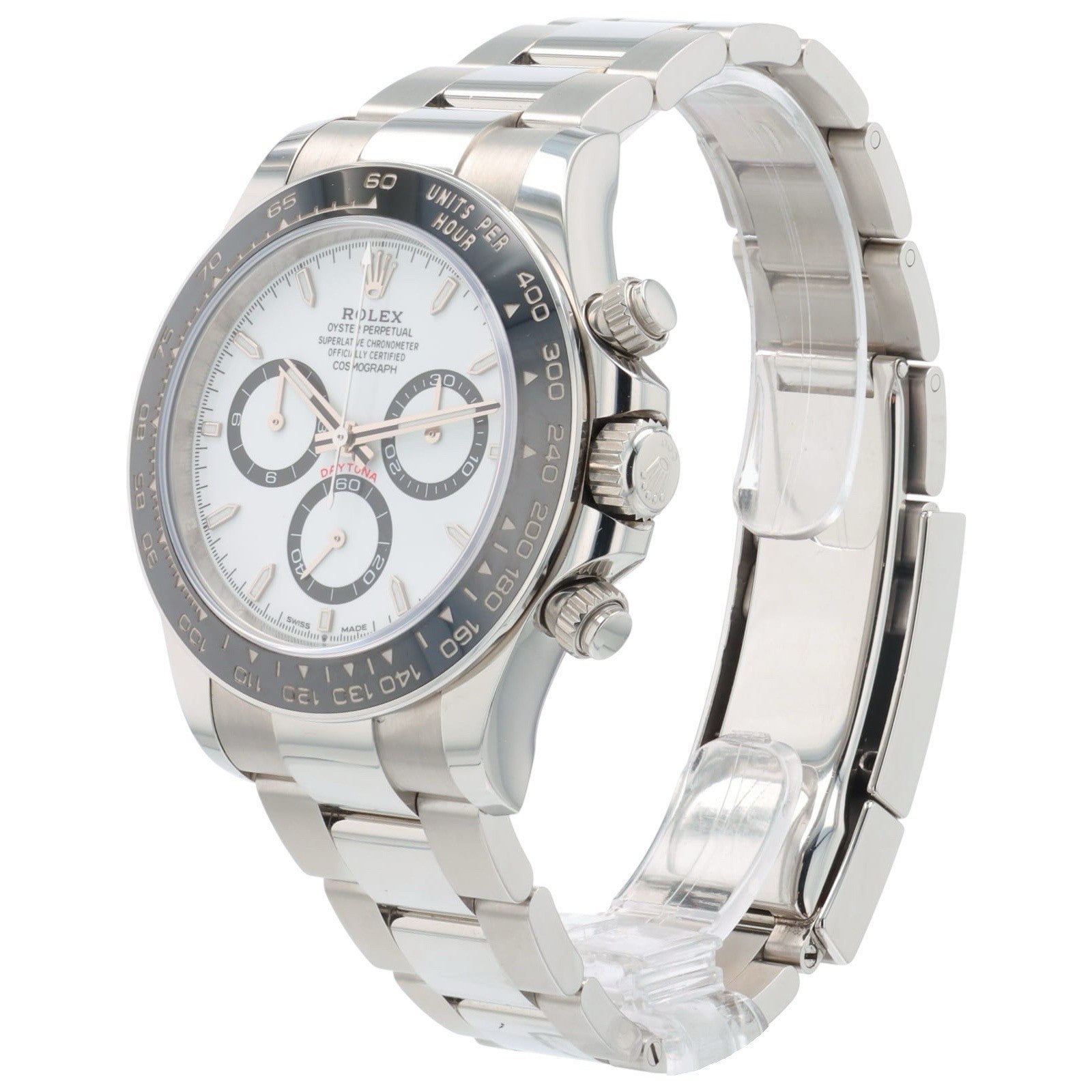 Rolex Daytona Panda Steel White Dial 40mm Automatic Men’s Watch 126500LN