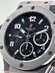 Hublot Big Bang Steel Black Dial 44mm Automatic Men’s Watch 301.SX.130.RX