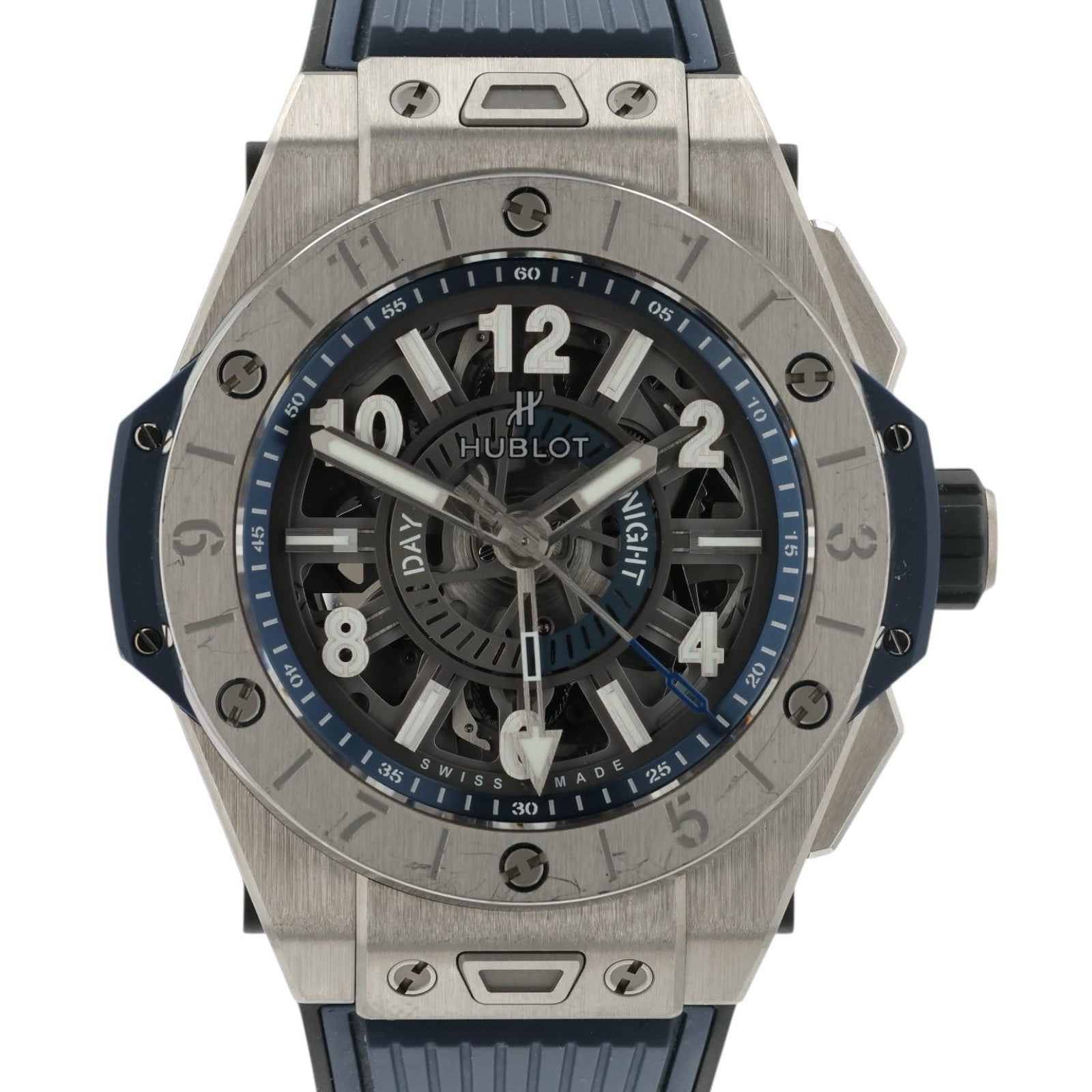 Hublot Big Bang Unico Gray Dial Titanium 45mm Automatic Mens 471.NX.7112.RX