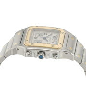 Cartier Santos Galbee Gold & Steel White Dial 29mm Quartz Men’s Watch 2425