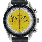 Omega Speedmaster Racing Stainless Steel Yellow Dial 39mm Automatic Mens 3510.12
