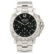 Panerai Luminor Daylight Black Dial Stainless Steel 44mm Automatic Mens PAM00236