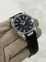 2025 Omega Seamaster Aqua Terra Black Steel 41mm Auto Watch 220.12.41.21.01.001