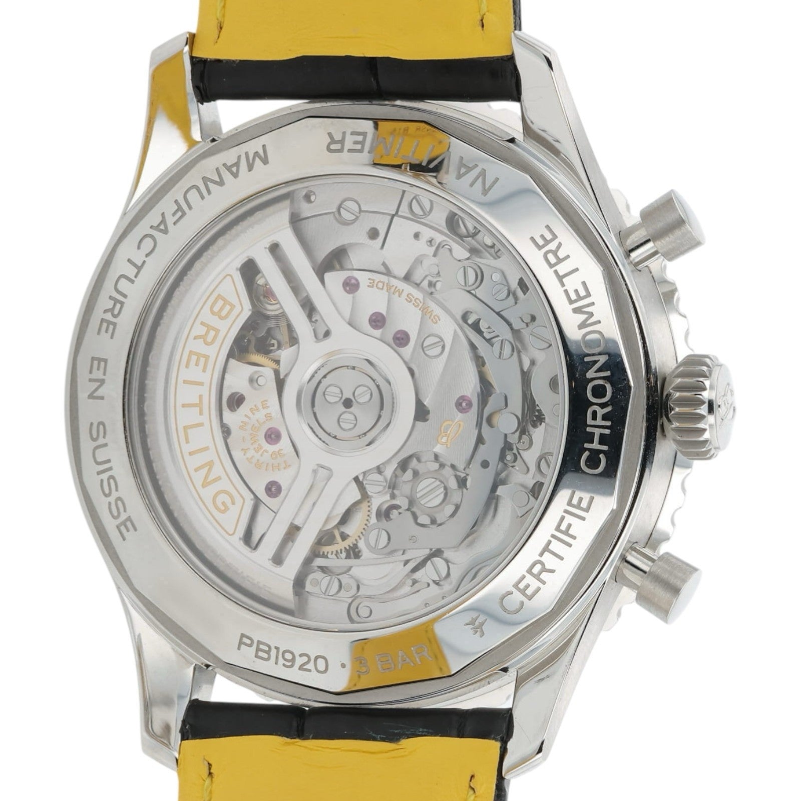 Breitling Navitimer B19 Ice Blue Dial Steel 43mm Automatic Men’s Watch PB1920