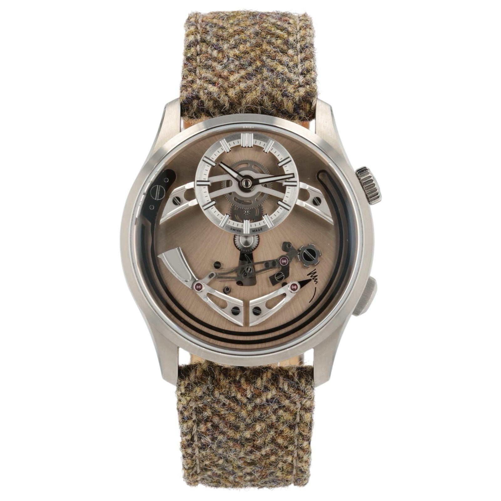 Christopher Ward Bel Canto Brown Dial Titanium 41mm Automatic Men’s Watch