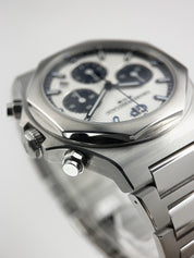 Girard Perregaux Laureato Chrono Silver Dial 42mm Automatic Men's Watch 81020