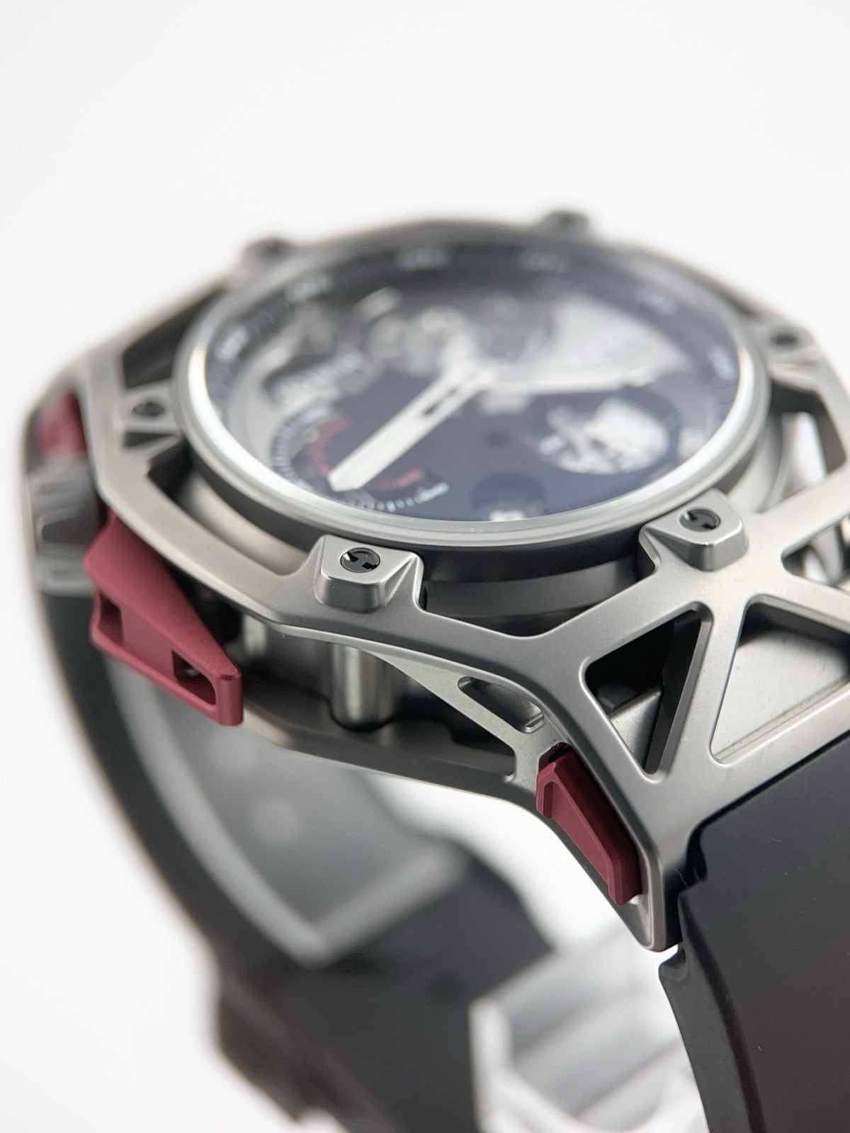 Hublot Techframe Tourbillon Black Dial 45mm Manual Wind Watch 408.N1.0123.RX