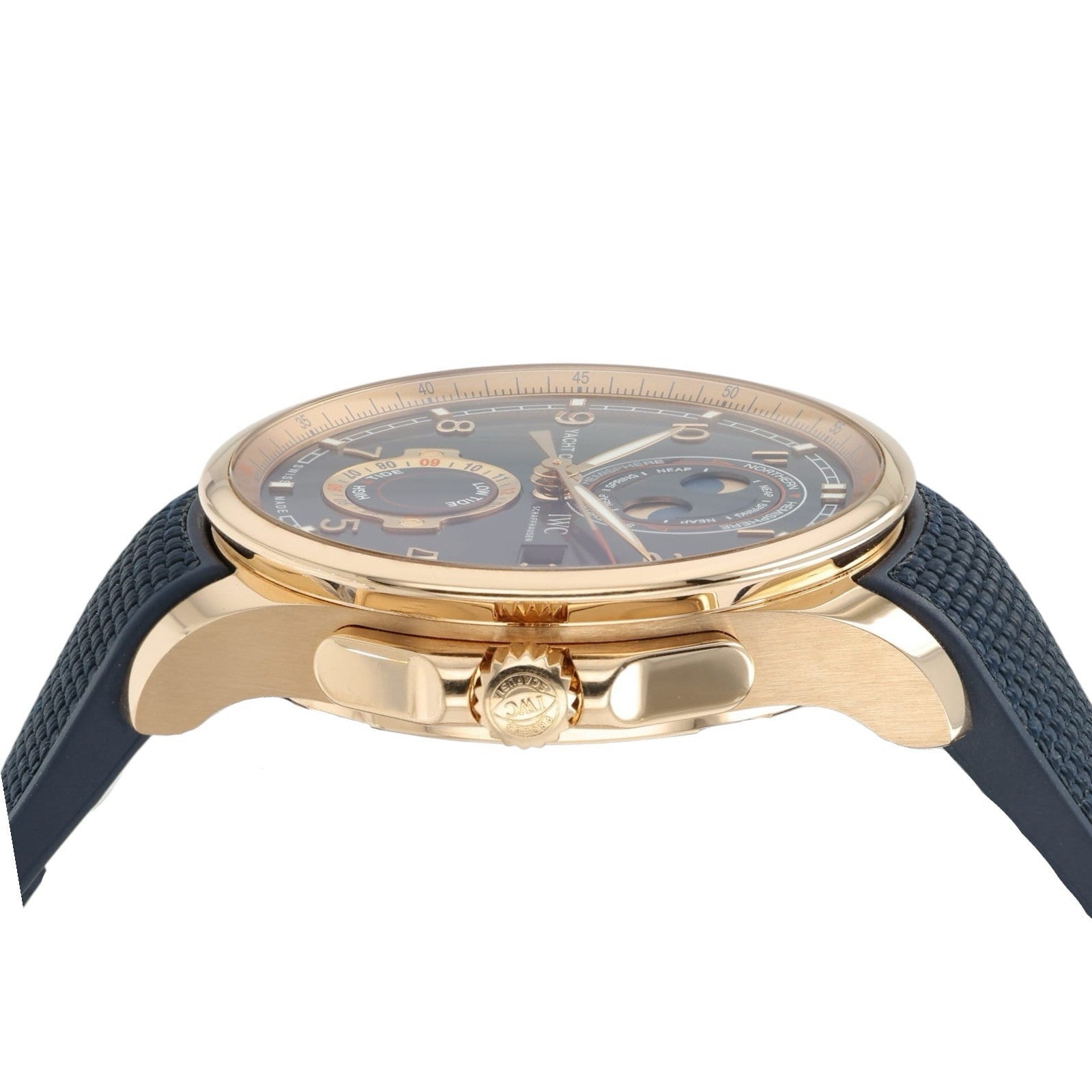 IWC Portugiesser Blue Dial 18k Rose Gold 44.6mm Automatic Men’s Watch IW344001