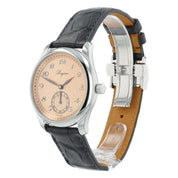 Longines Master Salmon Dial Stainless Steel 38mm Automatic Mens Watch L2.843.4