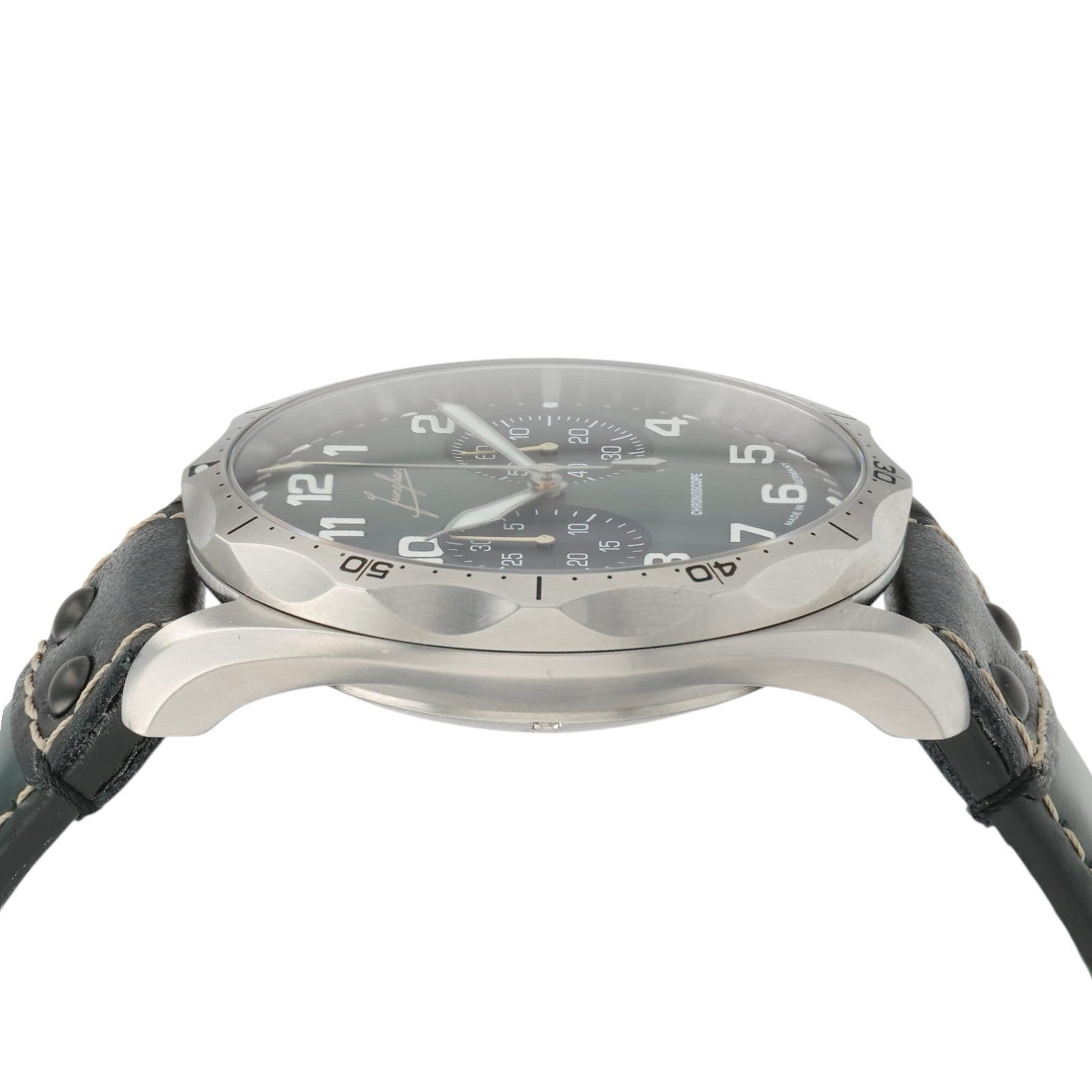 Junghans Pilot Green Dial Stainless Steel 43.3mm Automatic Men’s 027/3492.00