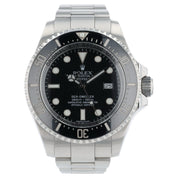 Rolex Sea-Dweller Black Dial Stainless Steel 44mm Automatic Men’s Watch 116660