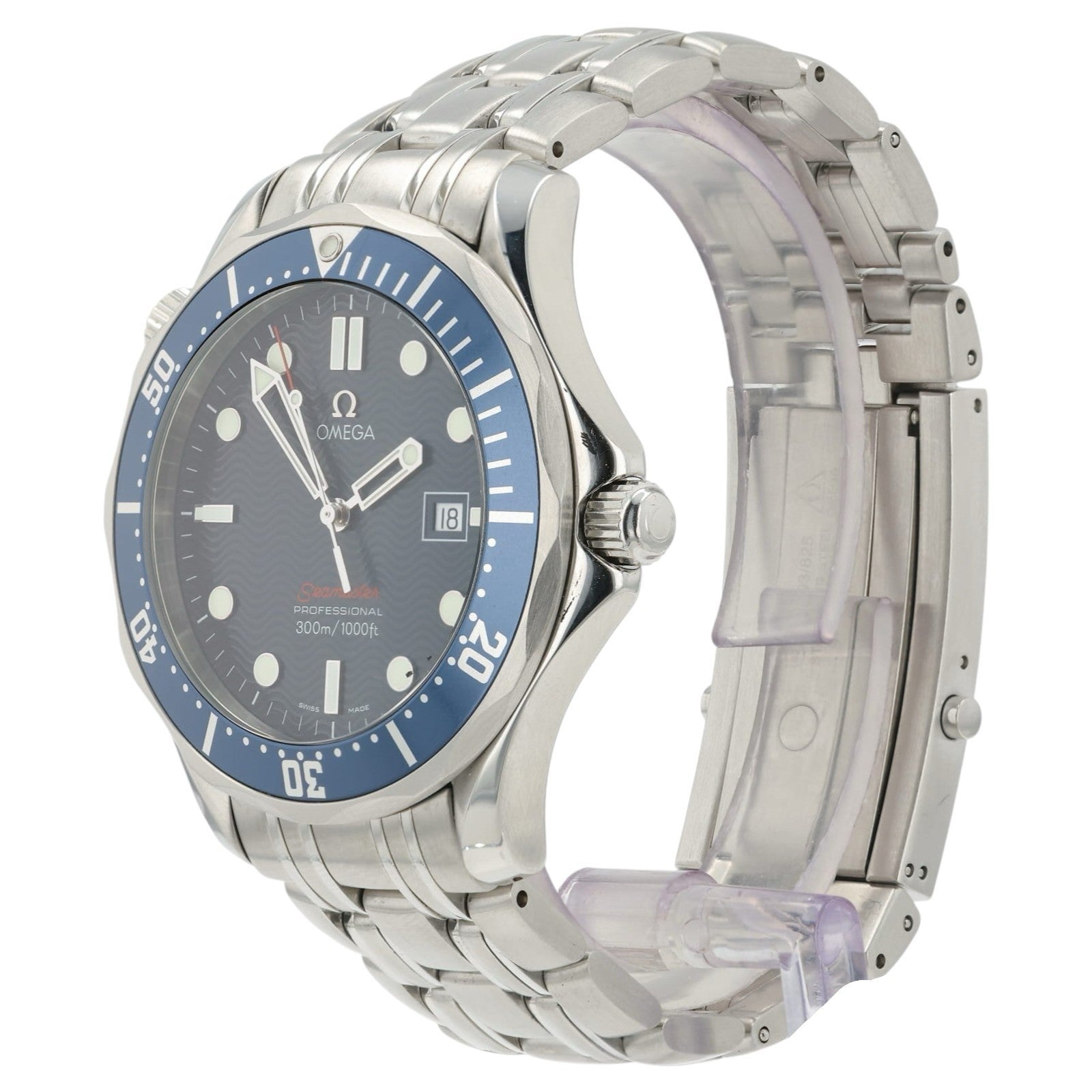 Omega Seamaster Blue Dial Stainless Steel 41mm Quartz Men’s Watch 2221.80.00