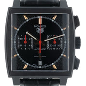 Tag Heuer Monaco Titanium Black Dial 39mm Automatic Movement Mens Watch CBL2180