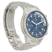 IWC Aquatimer Day Date Black Dial Stainless Steel 42mm Automatic Men’s IW371928