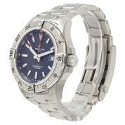 Breitling Avenger GMT Black Dial Steel 44mm Automatic Men's Watch A32320