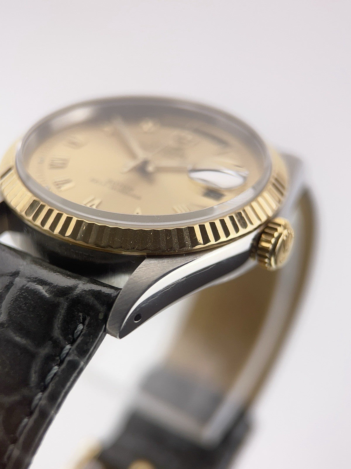 Tudor Prince Date Day Steel Champagne Dial 36mm Automatic Mens Watch 76213